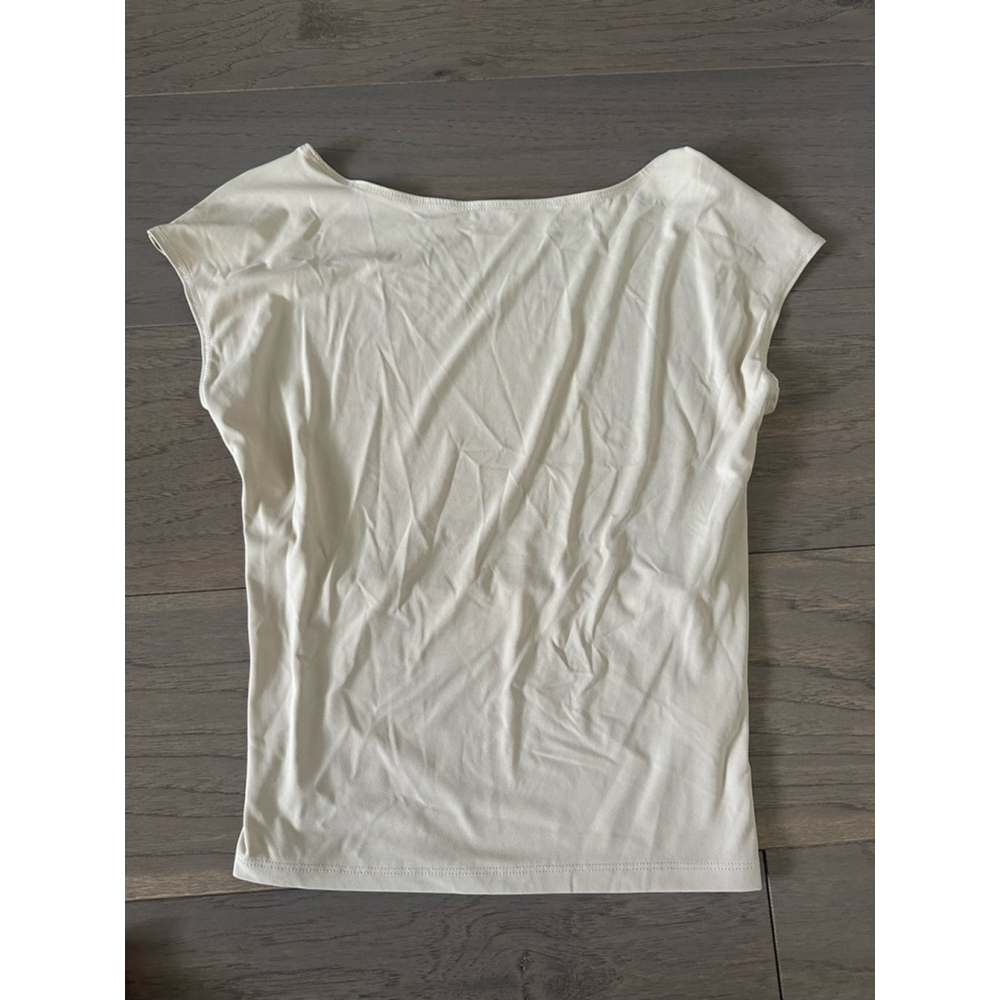 Beige Open Back Top Small - Picture 2 of 6